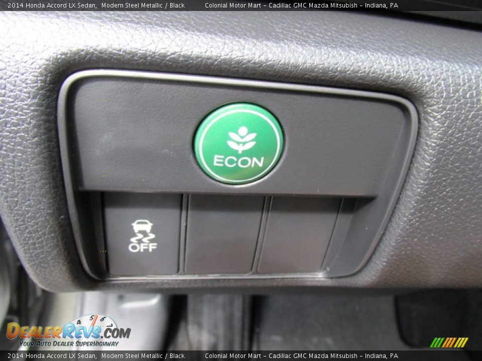 2014 Honda Accord LX Sedan Modern Steel Metallic / Black Photo #17