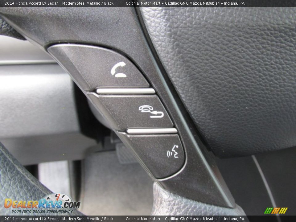 2014 Honda Accord LX Sedan Modern Steel Metallic / Black Photo #18