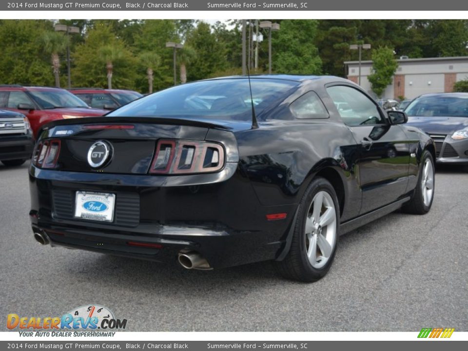 2014 Ford Mustang GT Premium Coupe Black / Charcoal Black Photo #3