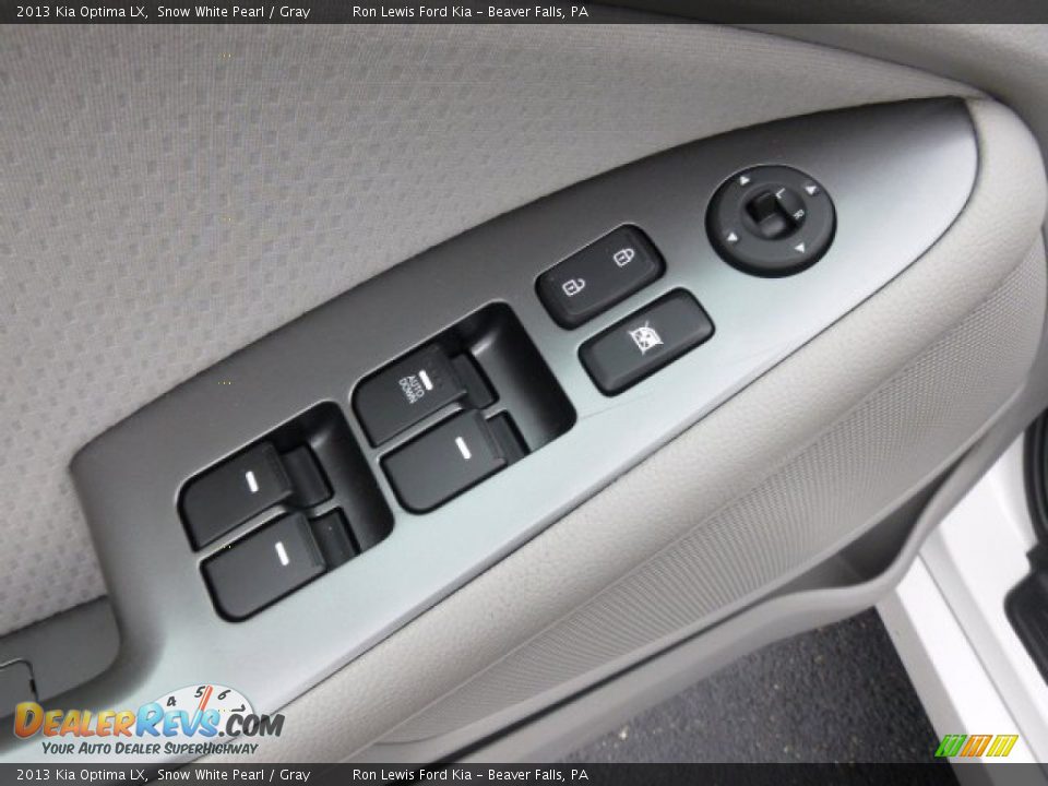 2013 Kia Optima LX Snow White Pearl / Gray Photo #15