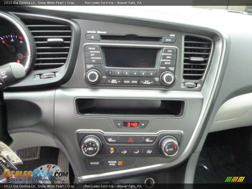 2013 Kia Optima LX Snow White Pearl / Gray Photo #16