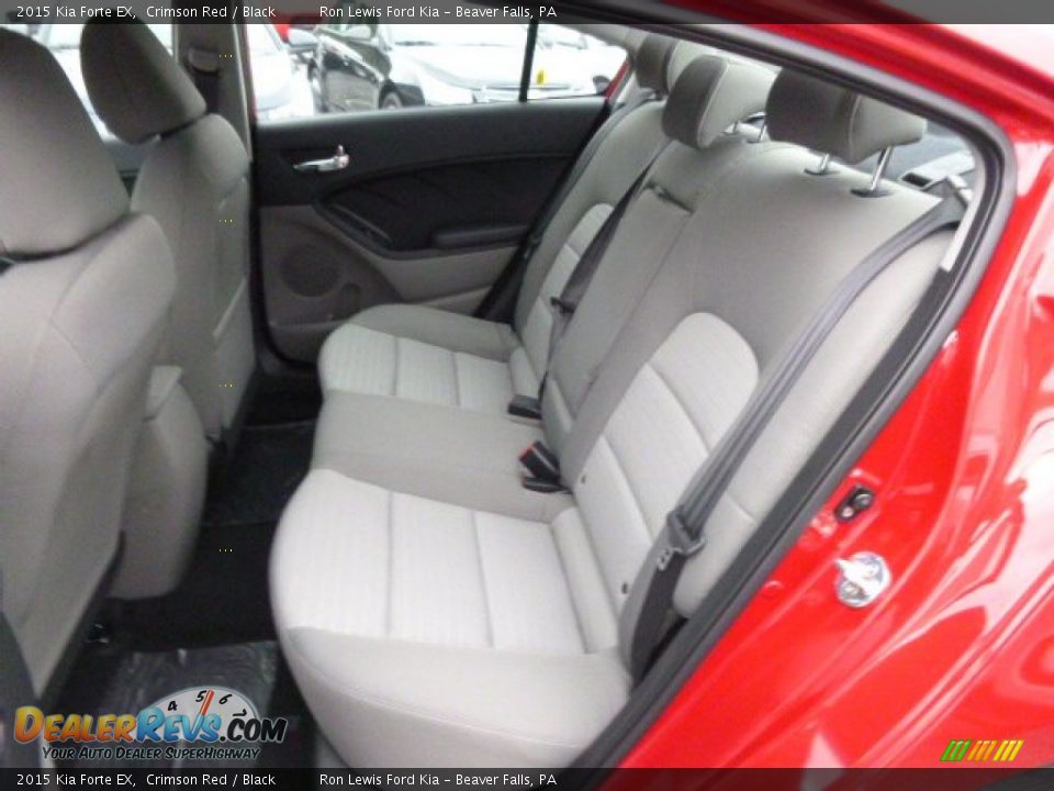 2015 Kia Forte EX Crimson Red / Black Photo #12