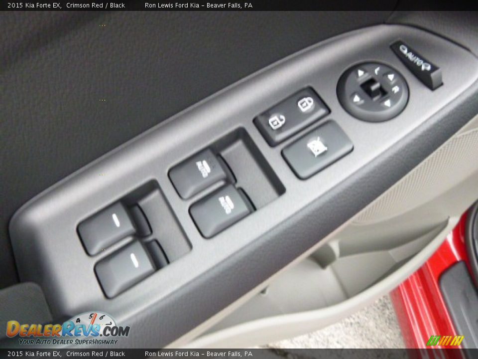 2015 Kia Forte EX Crimson Red / Black Photo #15