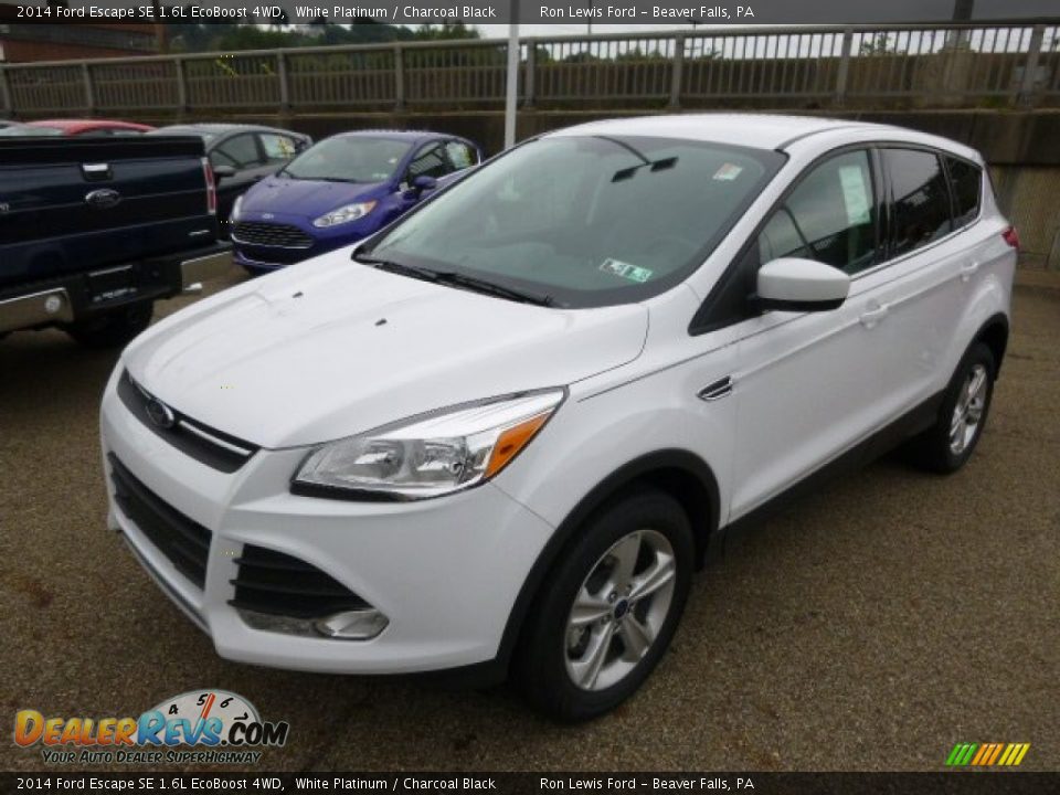 Front 3/4 View of 2014 Ford Escape SE 1.6L EcoBoost 4WD Photo #4