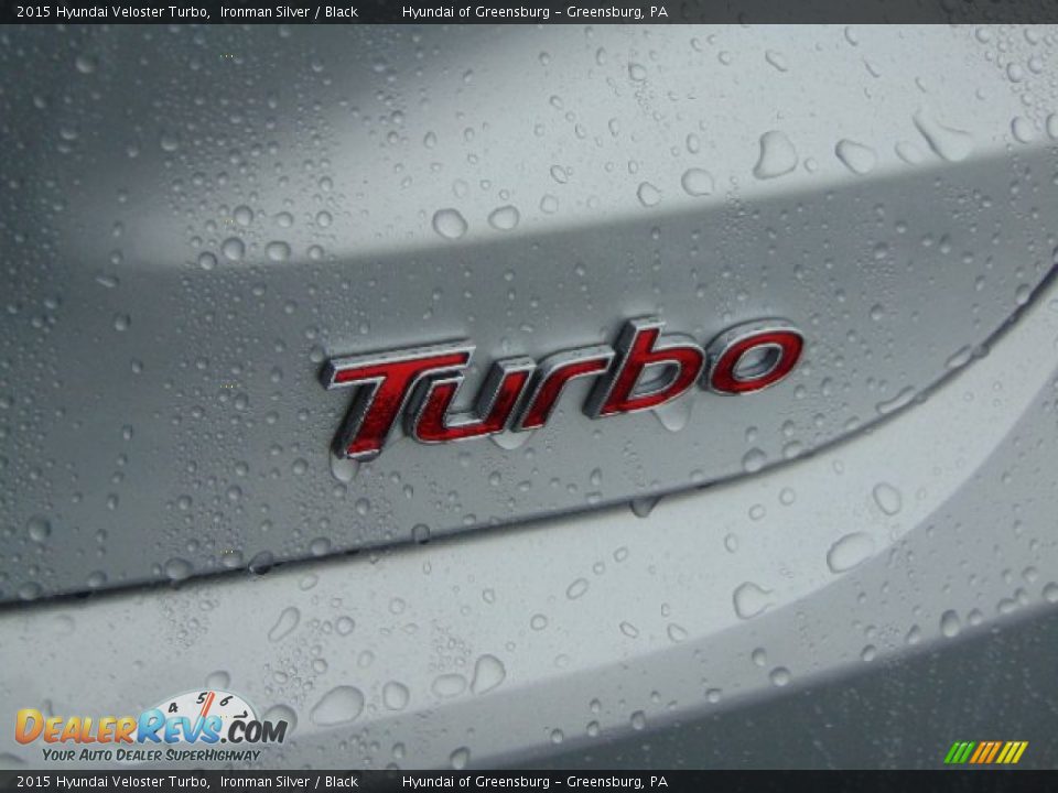 2015 Hyundai Veloster Turbo Ironman Silver / Black Photo #7