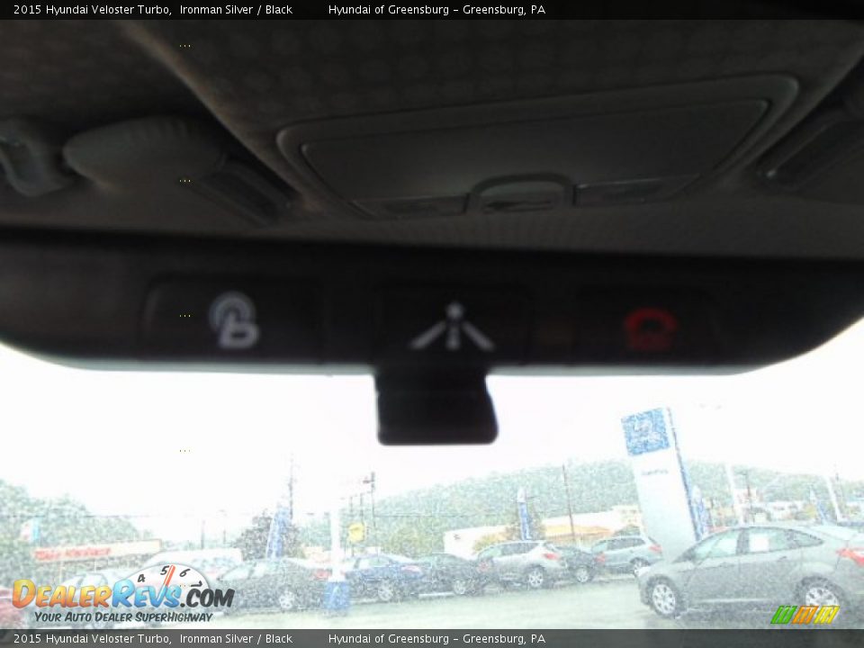 2015 Hyundai Veloster Turbo Ironman Silver / Black Photo #12