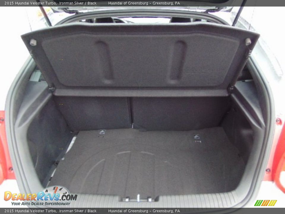 2015 Hyundai Veloster Turbo Ironman Silver / Black Photo #18