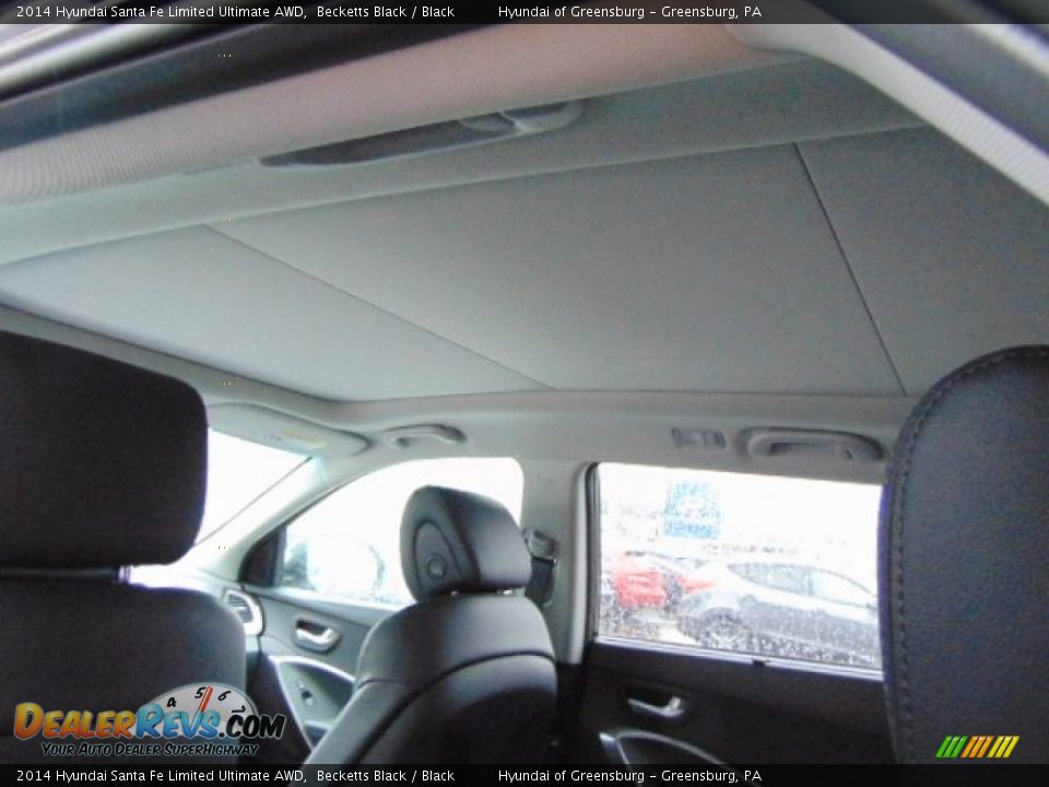 Sunroof of 2014 Hyundai Santa Fe Limited Ultimate AWD Photo #8