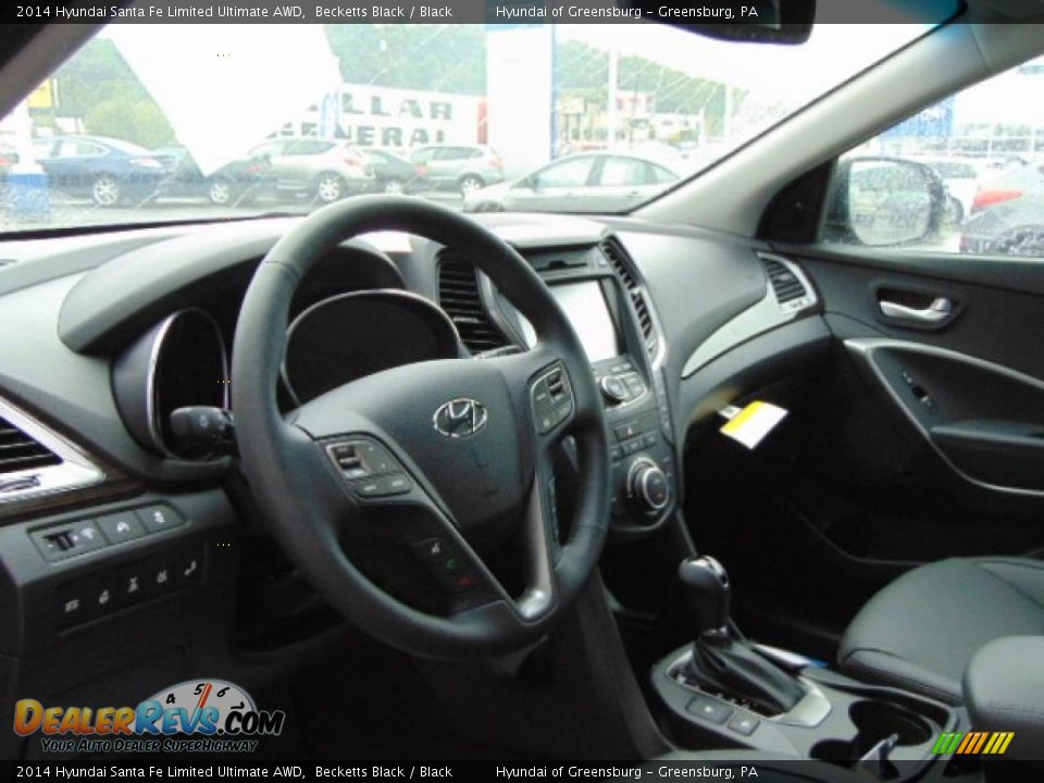 Dashboard of 2014 Hyundai Santa Fe Limited Ultimate AWD Photo #9