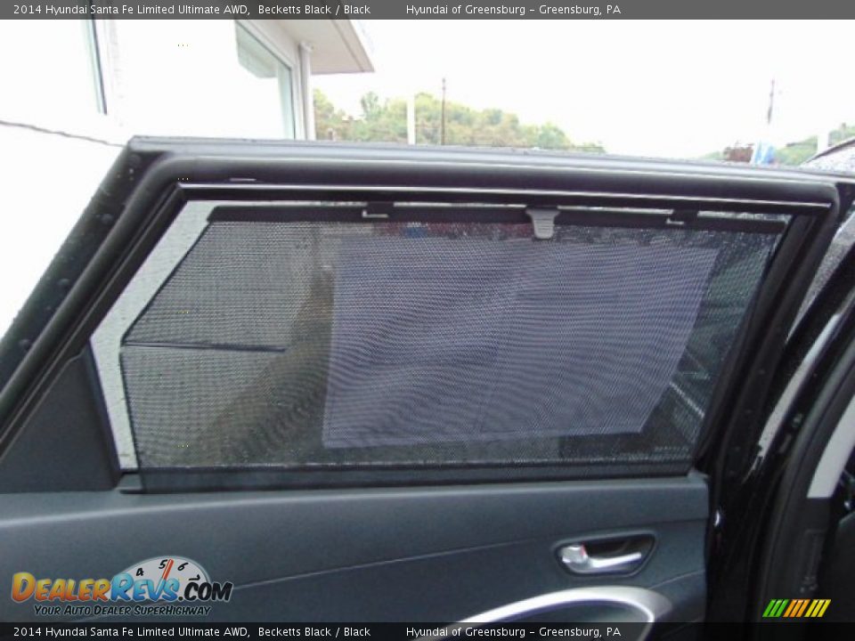 2014 Hyundai Santa Fe Limited Ultimate AWD Becketts Black / Black Photo #20