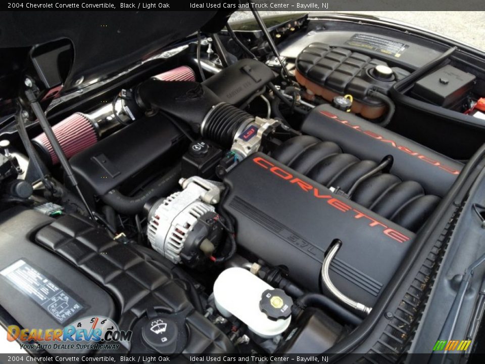 2004 Chevrolet Corvette Convertible Black / Light Oak Photo #25