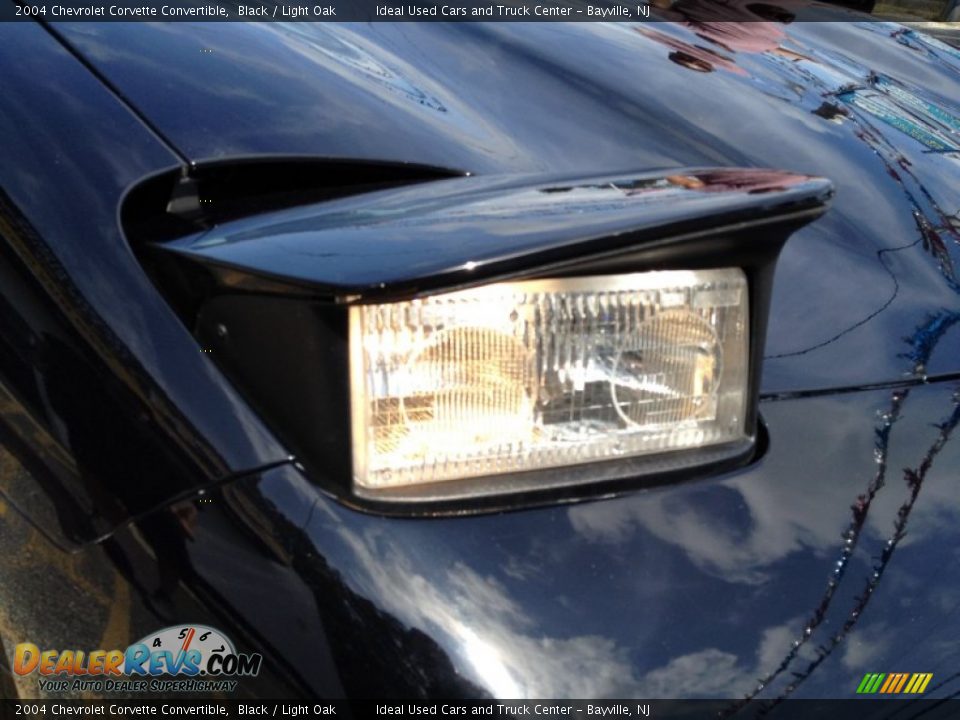 2004 Chevrolet Corvette Convertible Black / Light Oak Photo #34