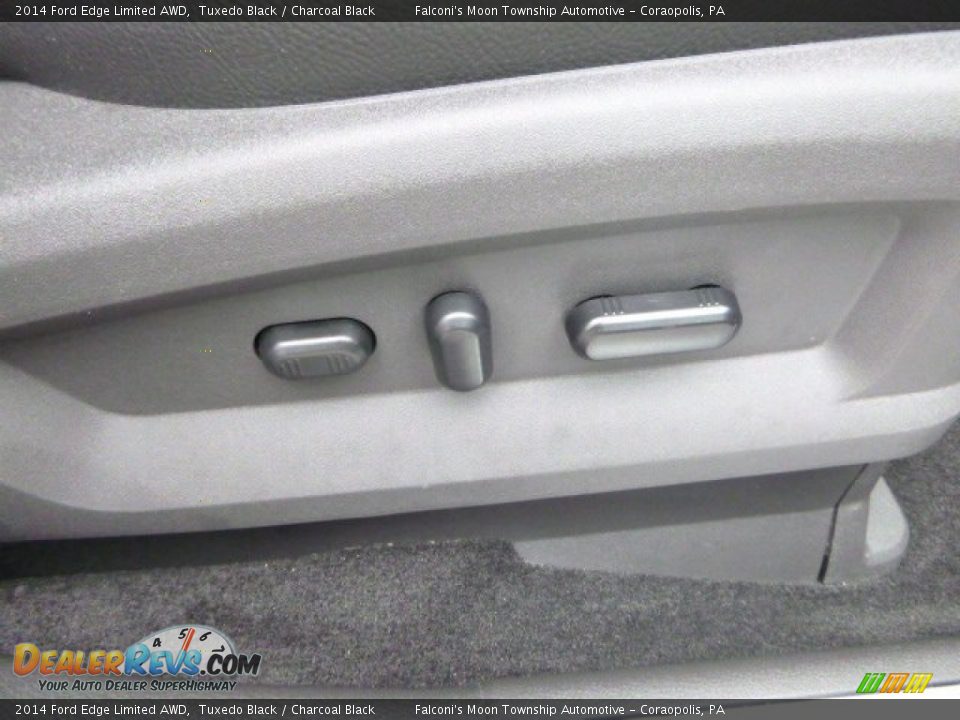 2014 Ford Edge Limited AWD Tuxedo Black / Charcoal Black Photo #12