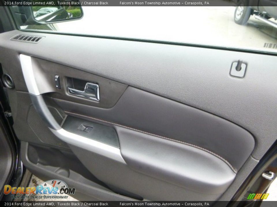 2014 Ford Edge Limited AWD Tuxedo Black / Charcoal Black Photo #13