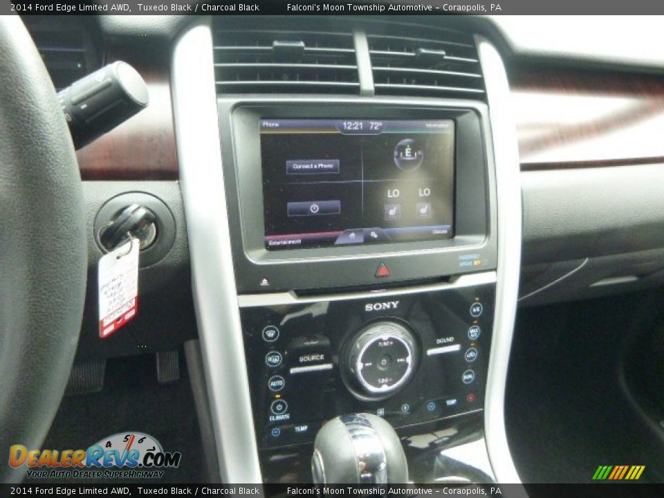 2014 Ford Edge Limited AWD Tuxedo Black / Charcoal Black Photo #22