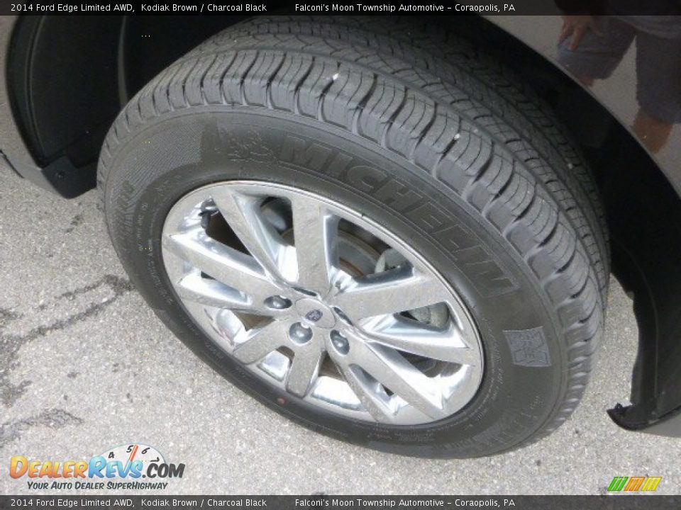 2014 Ford Edge Limited AWD Kodiak Brown / Charcoal Black Photo #9