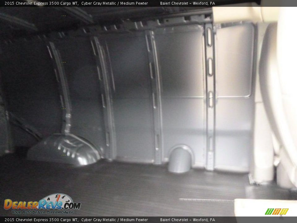 2015 Chevrolet Express 3500 Cargo WT Cyber Gray Metallic / Medium Pewter Photo #11