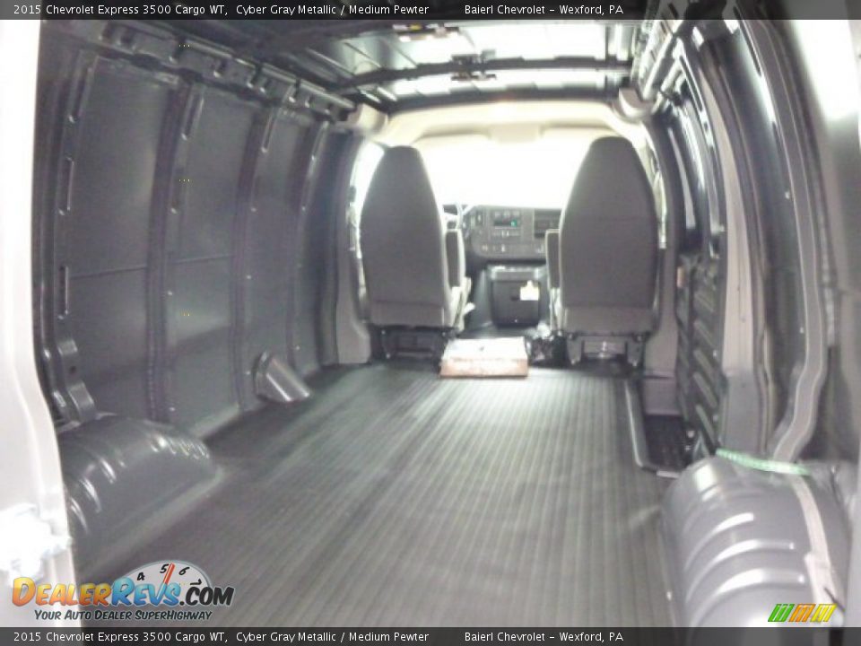 2015 Chevrolet Express 3500 Cargo WT Cyber Gray Metallic / Medium Pewter Photo #12