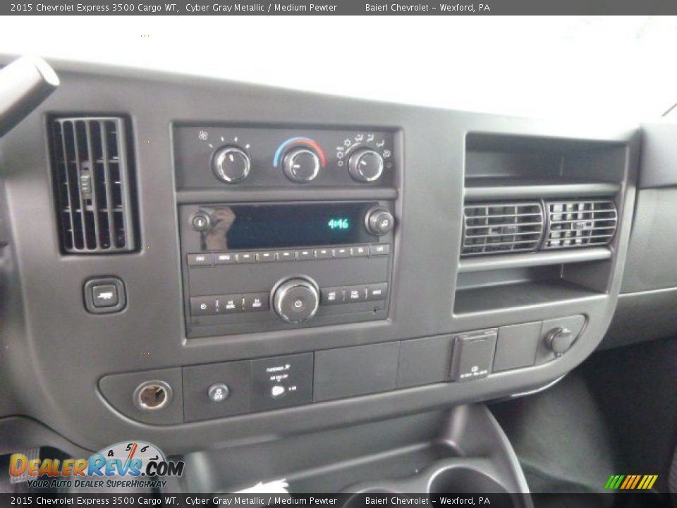 2015 Chevrolet Express 3500 Cargo WT Cyber Gray Metallic / Medium Pewter Photo #17