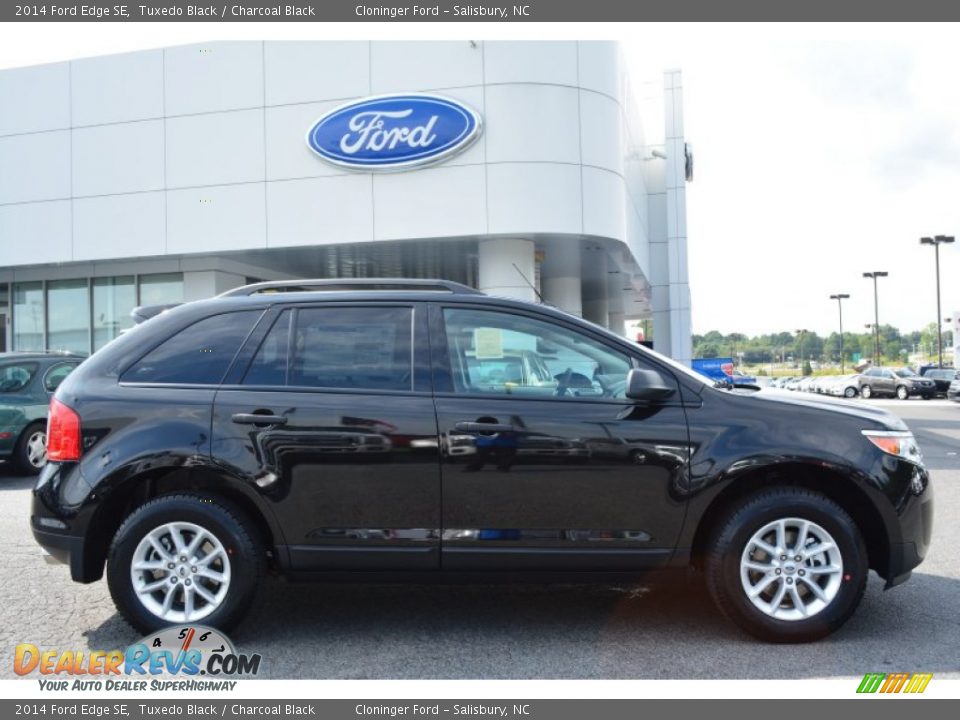 2014 Ford Edge SE Tuxedo Black / Charcoal Black Photo #2