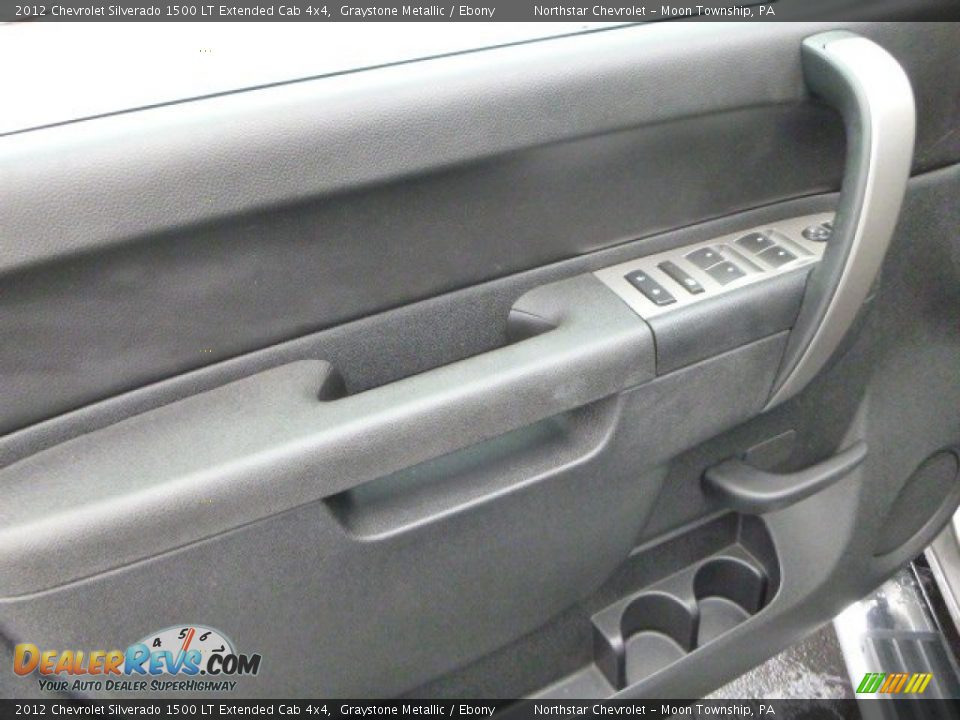 2012 Chevrolet Silverado 1500 LT Extended Cab 4x4 Graystone Metallic / Ebony Photo #14