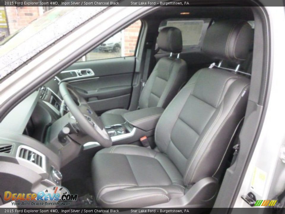 Front Seat of 2015 Ford Explorer Sport 4WD Photo #9