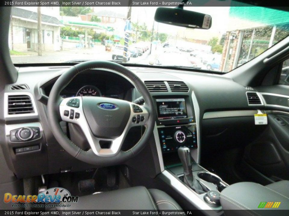 Dashboard of 2015 Ford Explorer Sport 4WD Photo #11