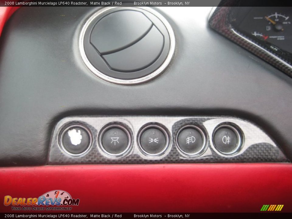 Controls of 2008 Lamborghini Murcielago LP640 Roadster Photo #31