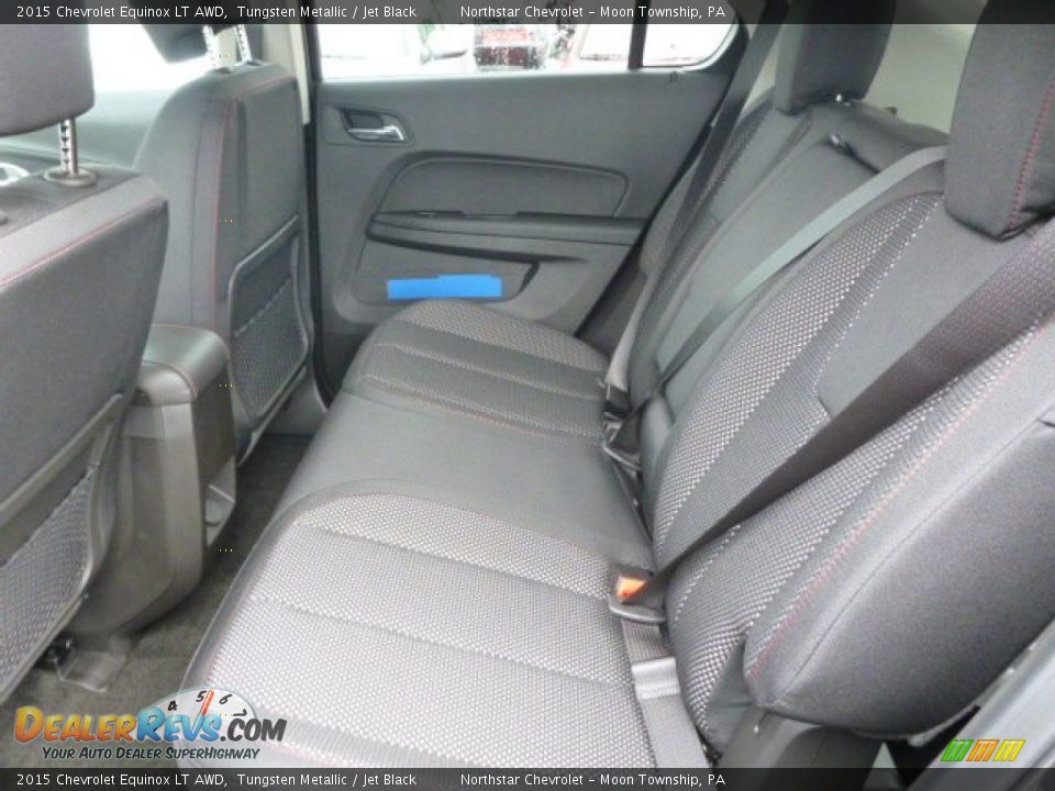 Rear Seat of 2015 Chevrolet Equinox LT AWD Photo #11
