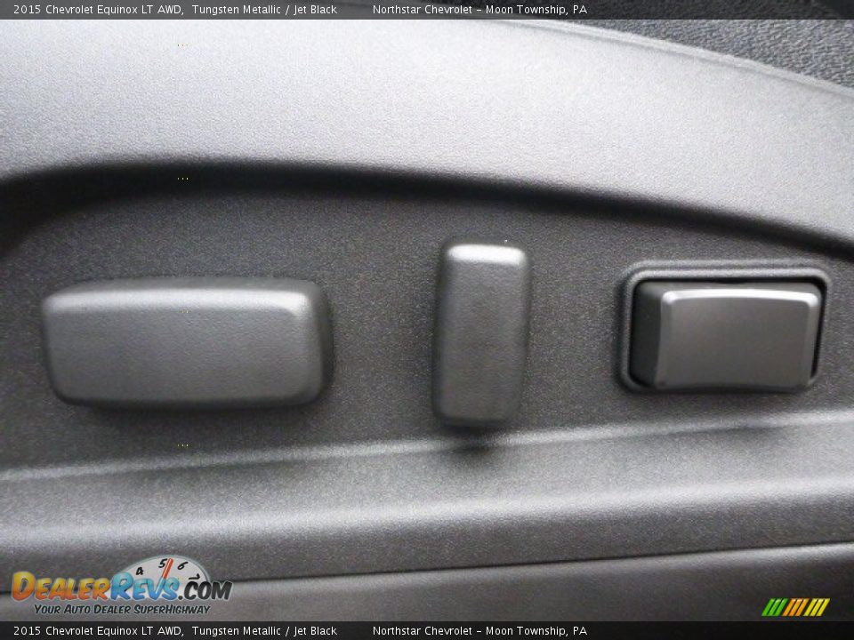 2015 Chevrolet Equinox LT AWD Tungsten Metallic / Jet Black Photo #15