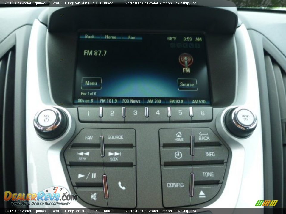 Controls of 2015 Chevrolet Equinox LT AWD Photo #18