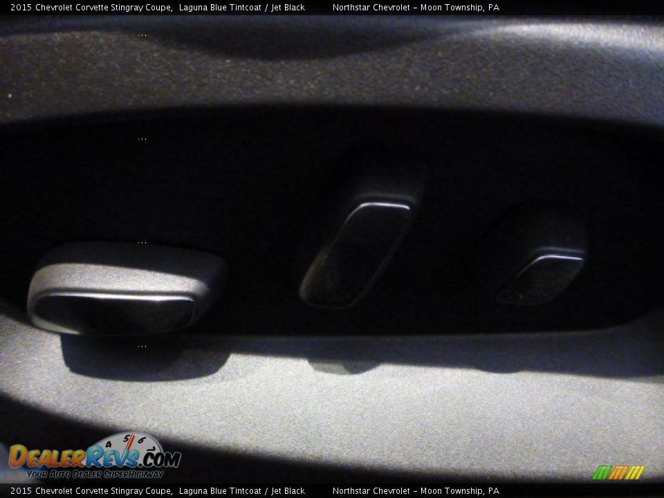 2015 Chevrolet Corvette Stingray Coupe Laguna Blue Tintcoat / Jet Black Photo #14