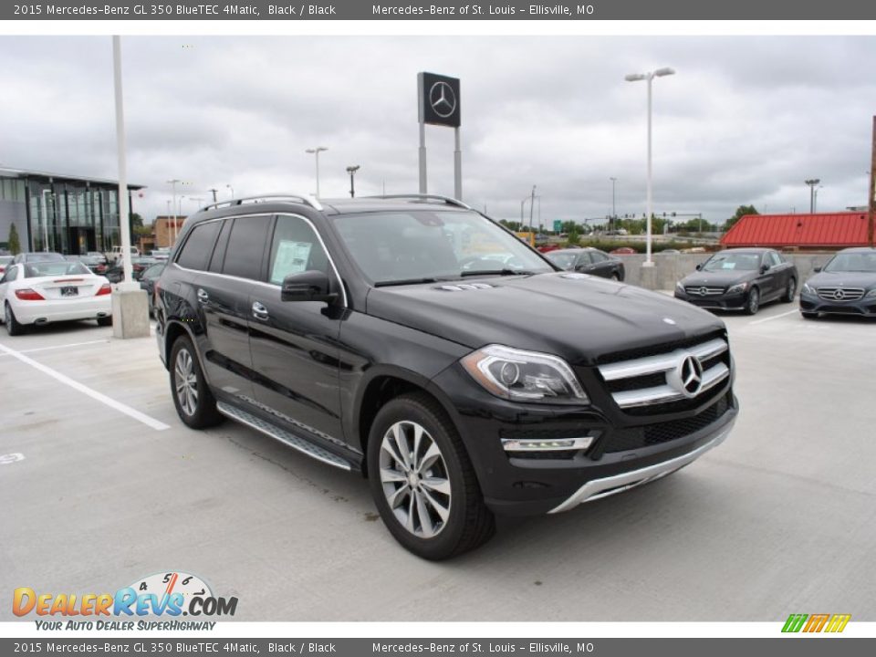 2015 Mercedes-Benz GL 350 BlueTEC 4Matic Black / Black Photo #1