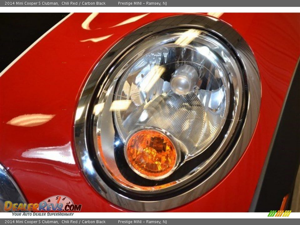 2014 Mini Cooper S Clubman Chili Red / Carbon Black Photo #2