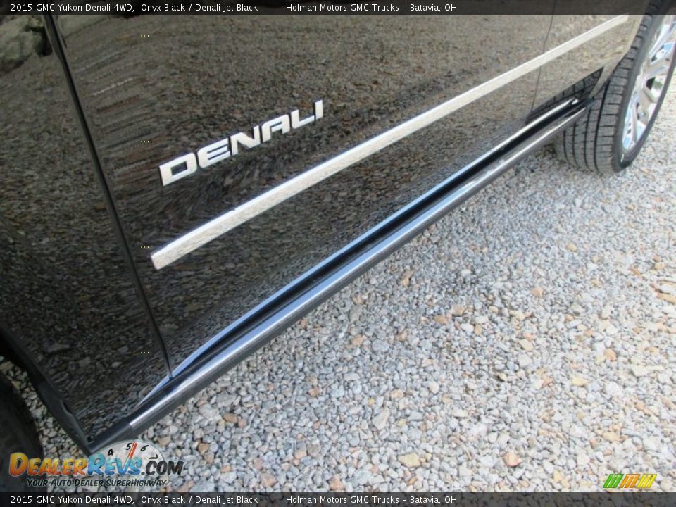 2015 GMC Yukon Denali 4WD Onyx Black / Denali Jet Black Photo #6