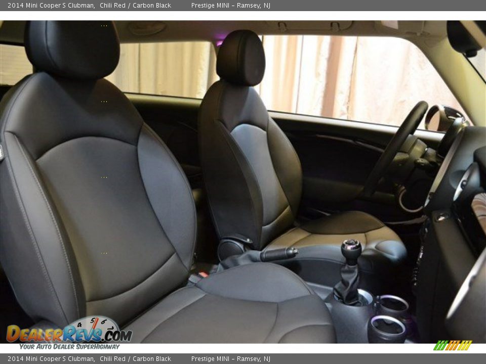 2014 Mini Cooper S Clubman Chili Red / Carbon Black Photo #6