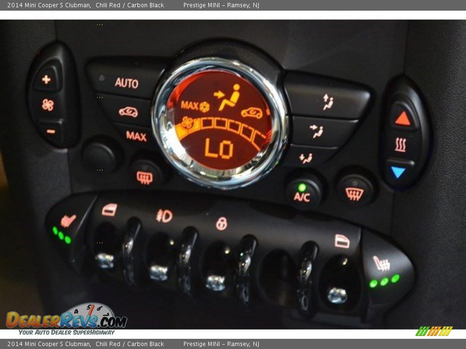 2014 Mini Cooper S Clubman Chili Red / Carbon Black Photo #9