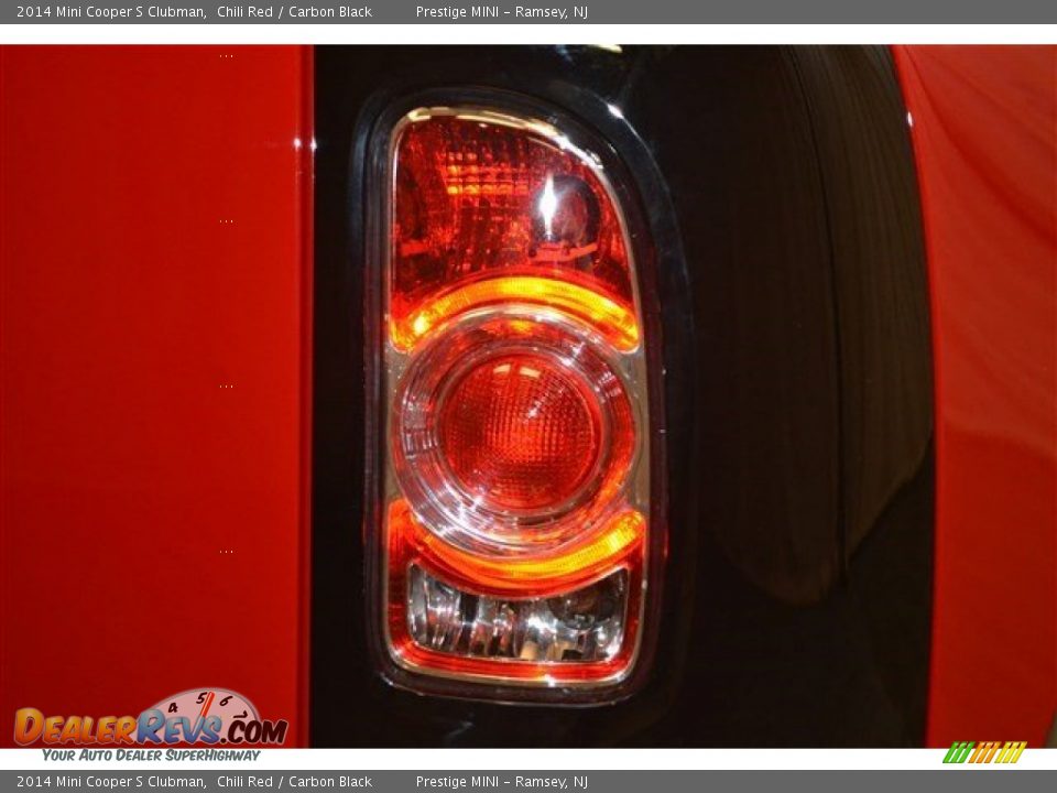 2014 Mini Cooper S Clubman Chili Red / Carbon Black Photo #17