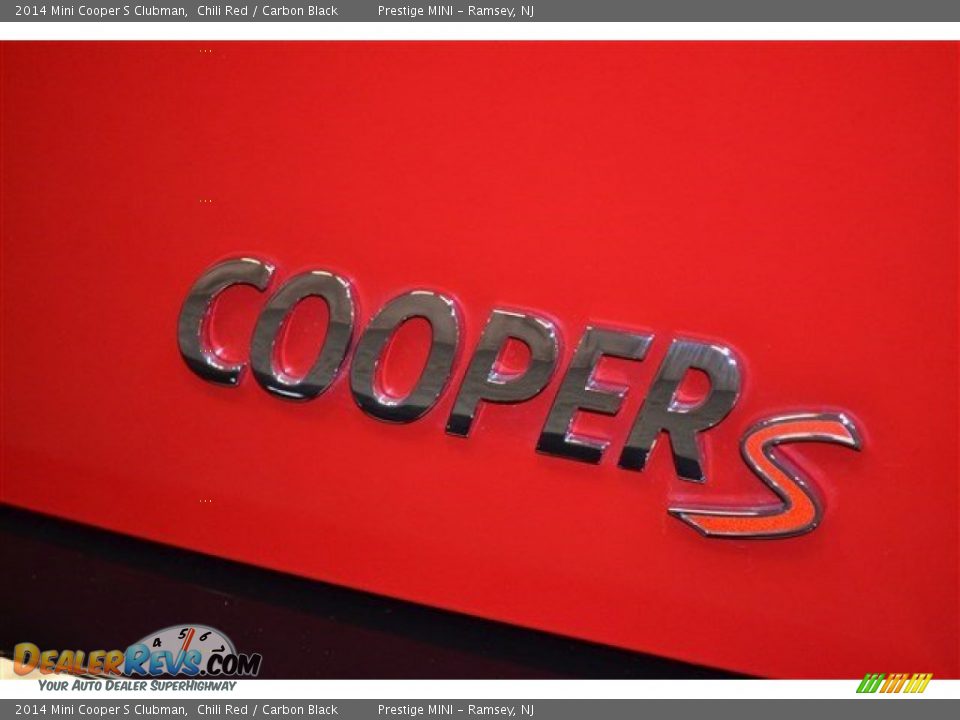 2014 Mini Cooper S Clubman Chili Red / Carbon Black Photo #18