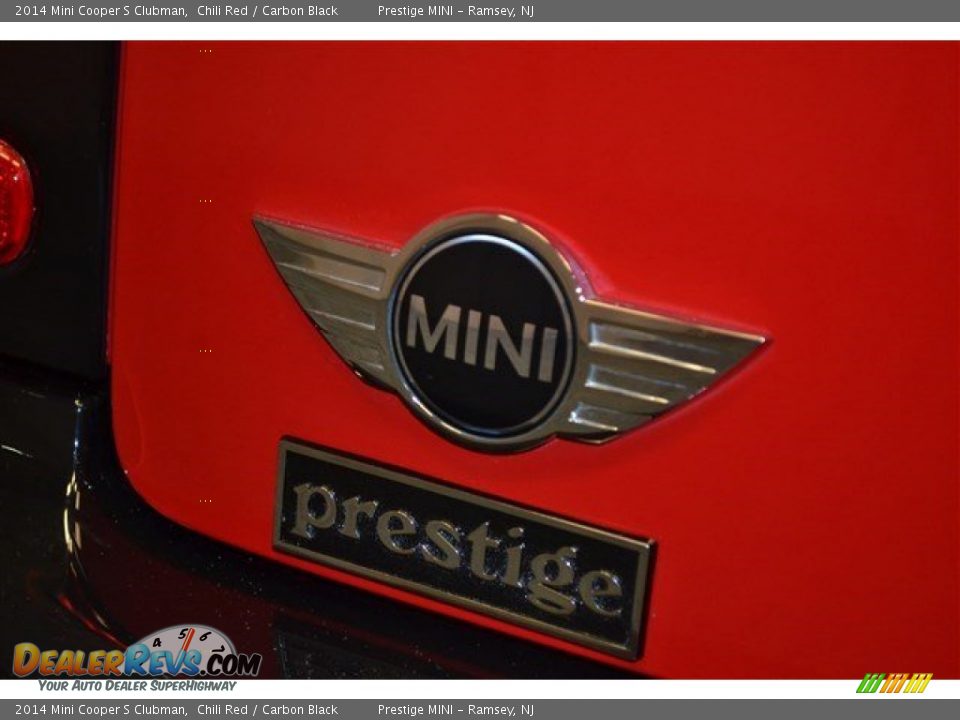 2014 Mini Cooper S Clubman Chili Red / Carbon Black Photo #19