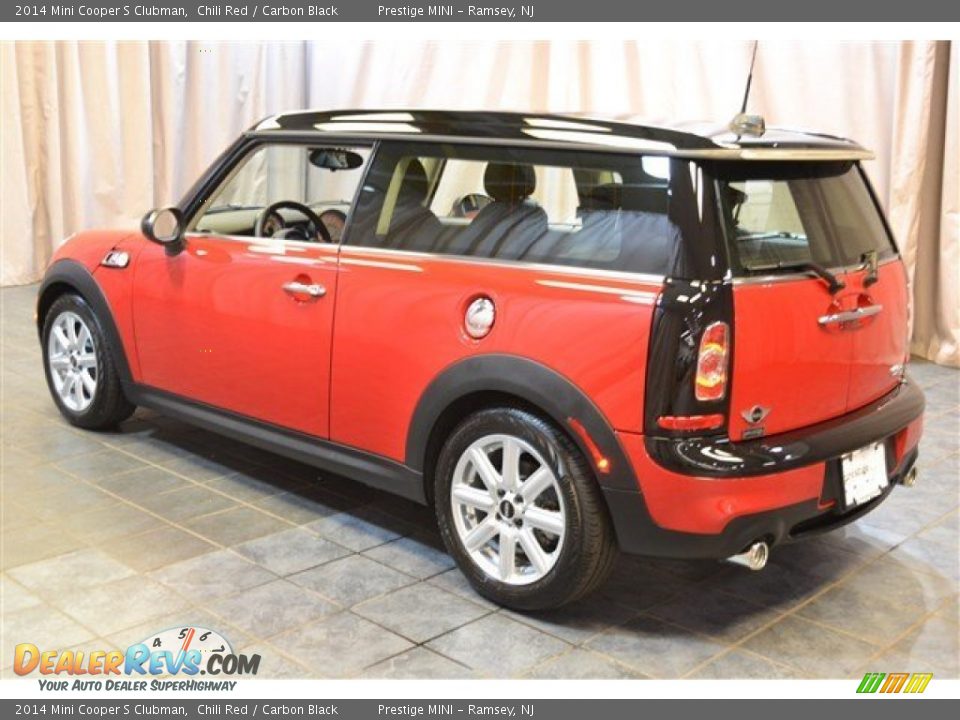 2014 Mini Cooper S Clubman Chili Red / Carbon Black Photo #22