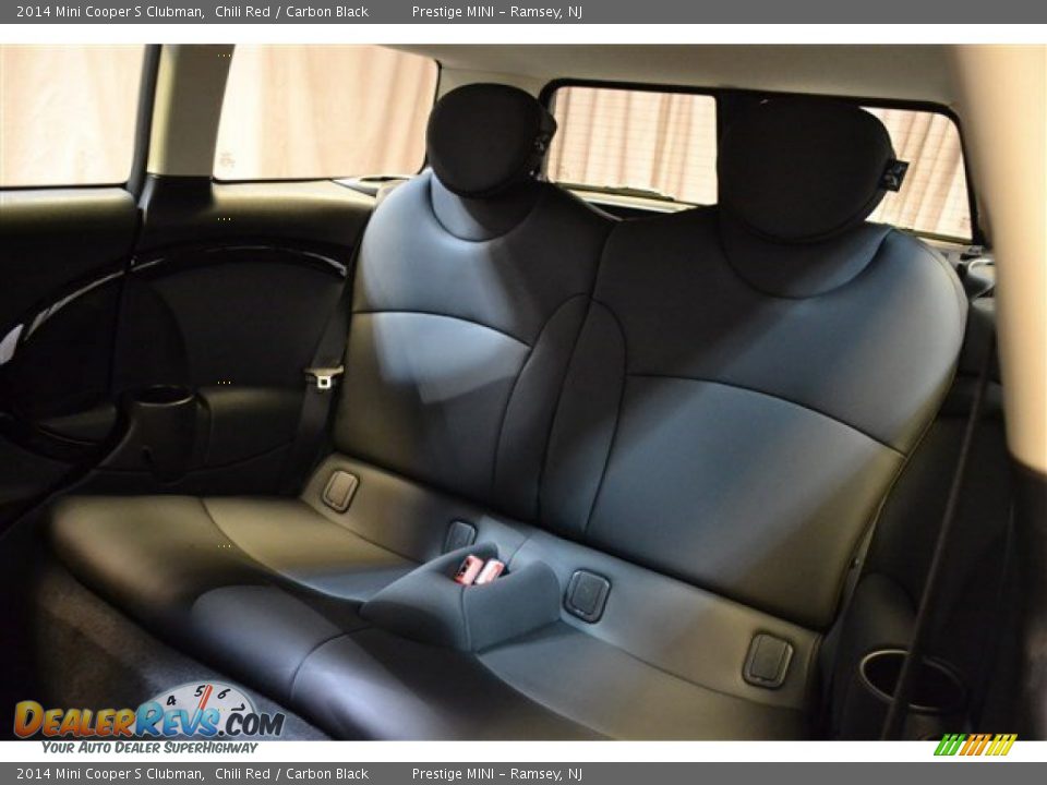 2014 Mini Cooper S Clubman Chili Red / Carbon Black Photo #23