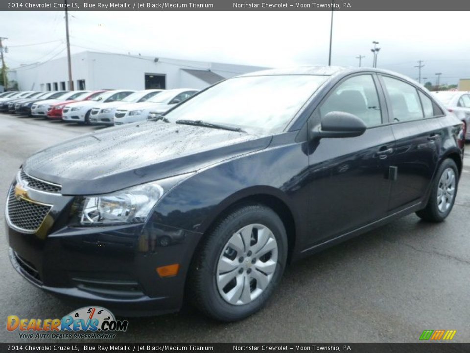 2014 Chevrolet Cruze LS Blue Ray Metallic / Jet Black/Medium Titanium Photo #1