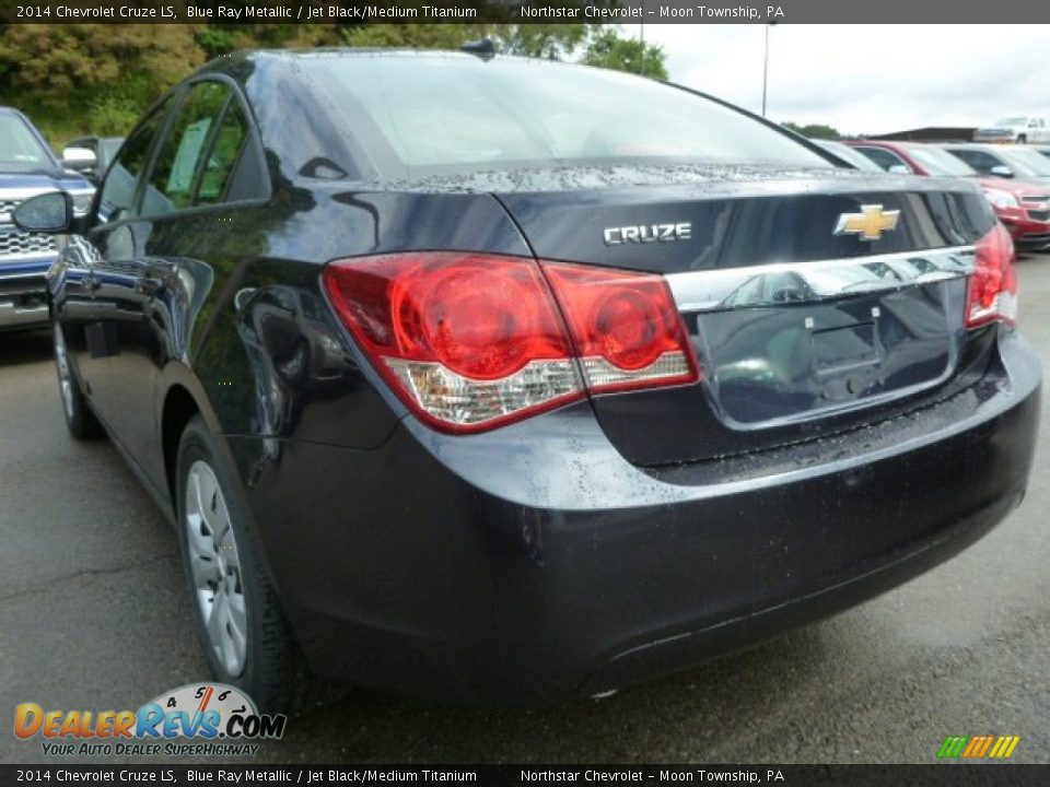 2014 Chevrolet Cruze LS Blue Ray Metallic / Jet Black/Medium Titanium Photo #3