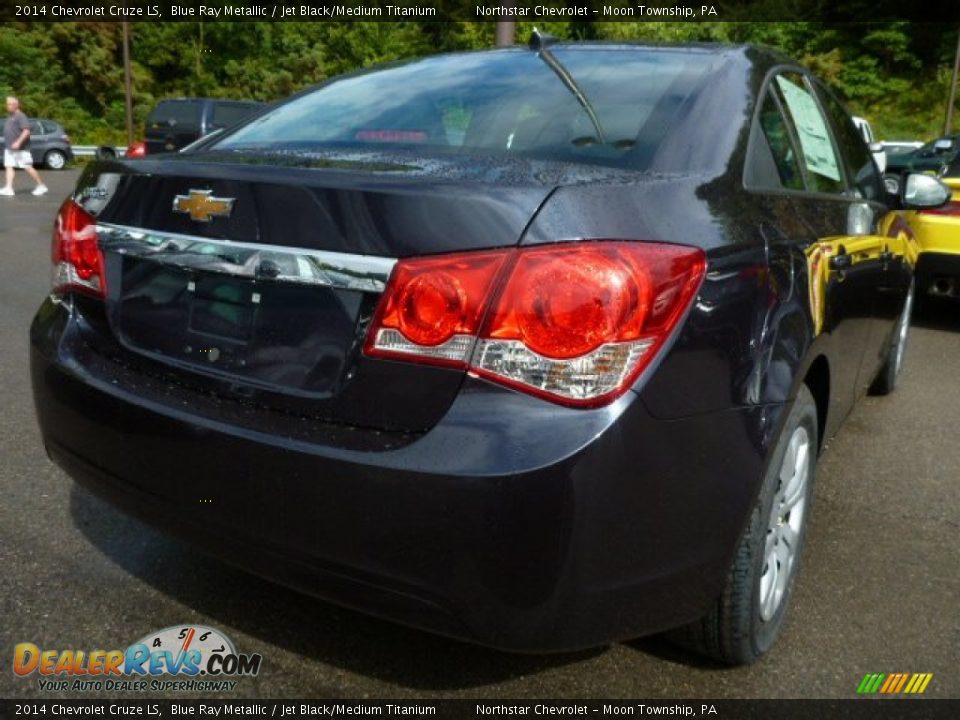 2014 Chevrolet Cruze LS Blue Ray Metallic / Jet Black/Medium Titanium Photo #5