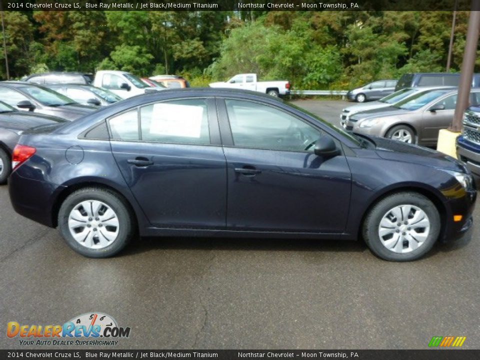 2014 Chevrolet Cruze LS Blue Ray Metallic / Jet Black/Medium Titanium Photo #6