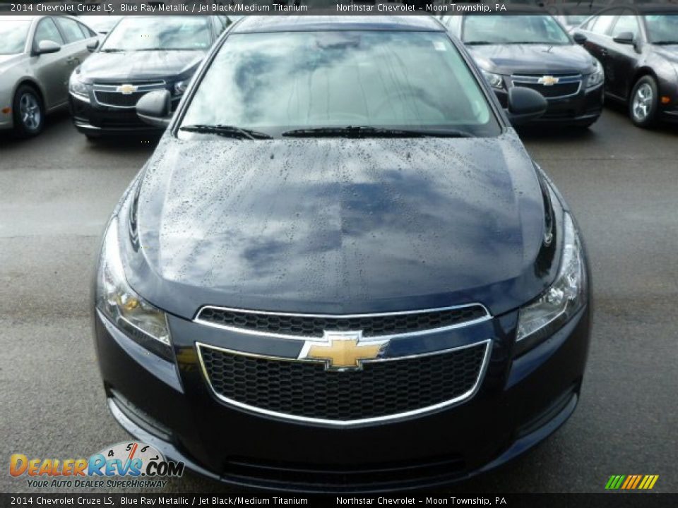 2014 Chevrolet Cruze LS Blue Ray Metallic / Jet Black/Medium Titanium Photo #8