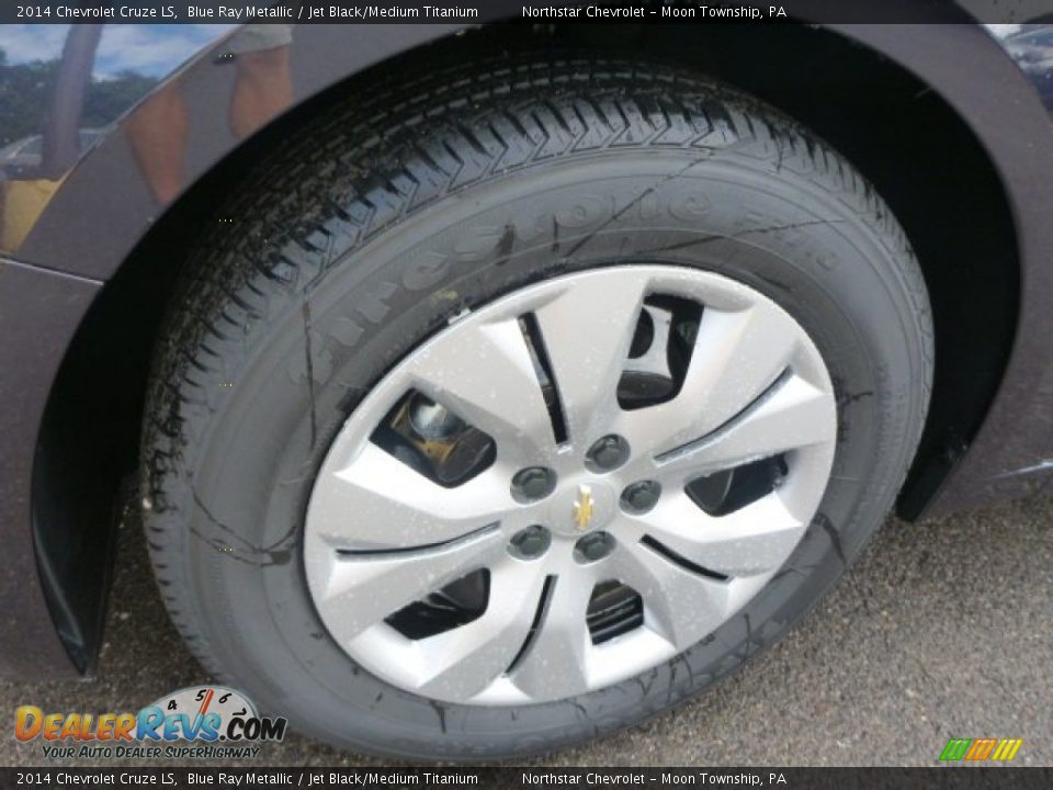 2014 Chevrolet Cruze LS Blue Ray Metallic / Jet Black/Medium Titanium Photo #9