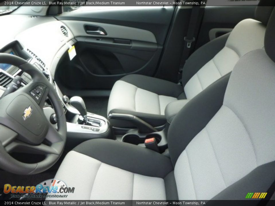 2014 Chevrolet Cruze LS Blue Ray Metallic / Jet Black/Medium Titanium Photo #10