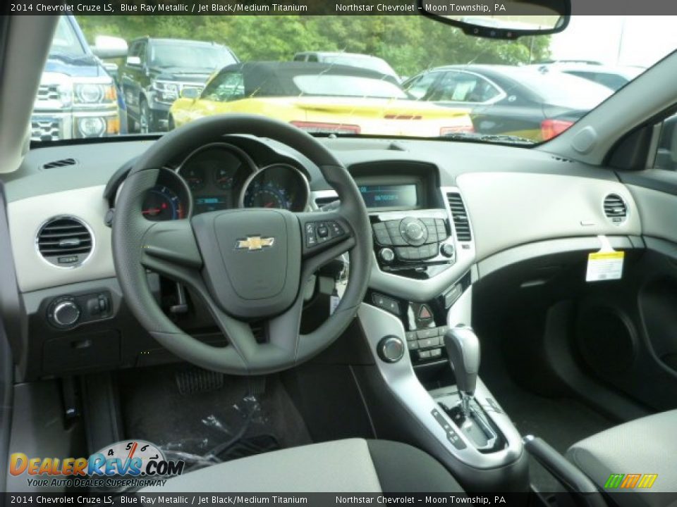 2014 Chevrolet Cruze LS Blue Ray Metallic / Jet Black/Medium Titanium Photo #12